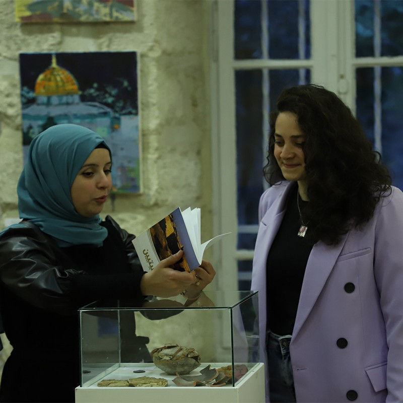 Exhibition of our students in Jerusalem 31-3-2022